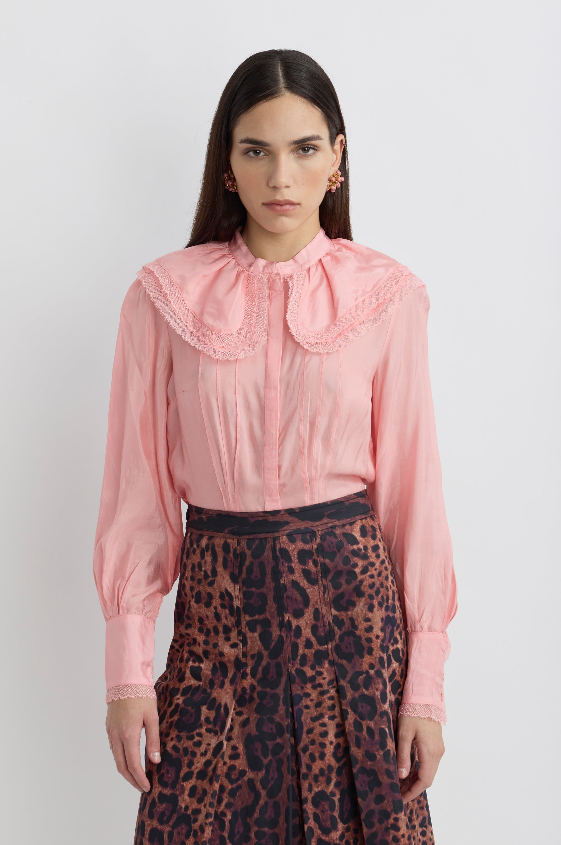 Camisa Lace - Blanco