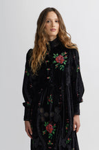 Vestido Largo Nappe - Negro