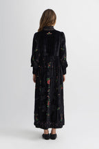 Vestido Largo Nappe - Negro