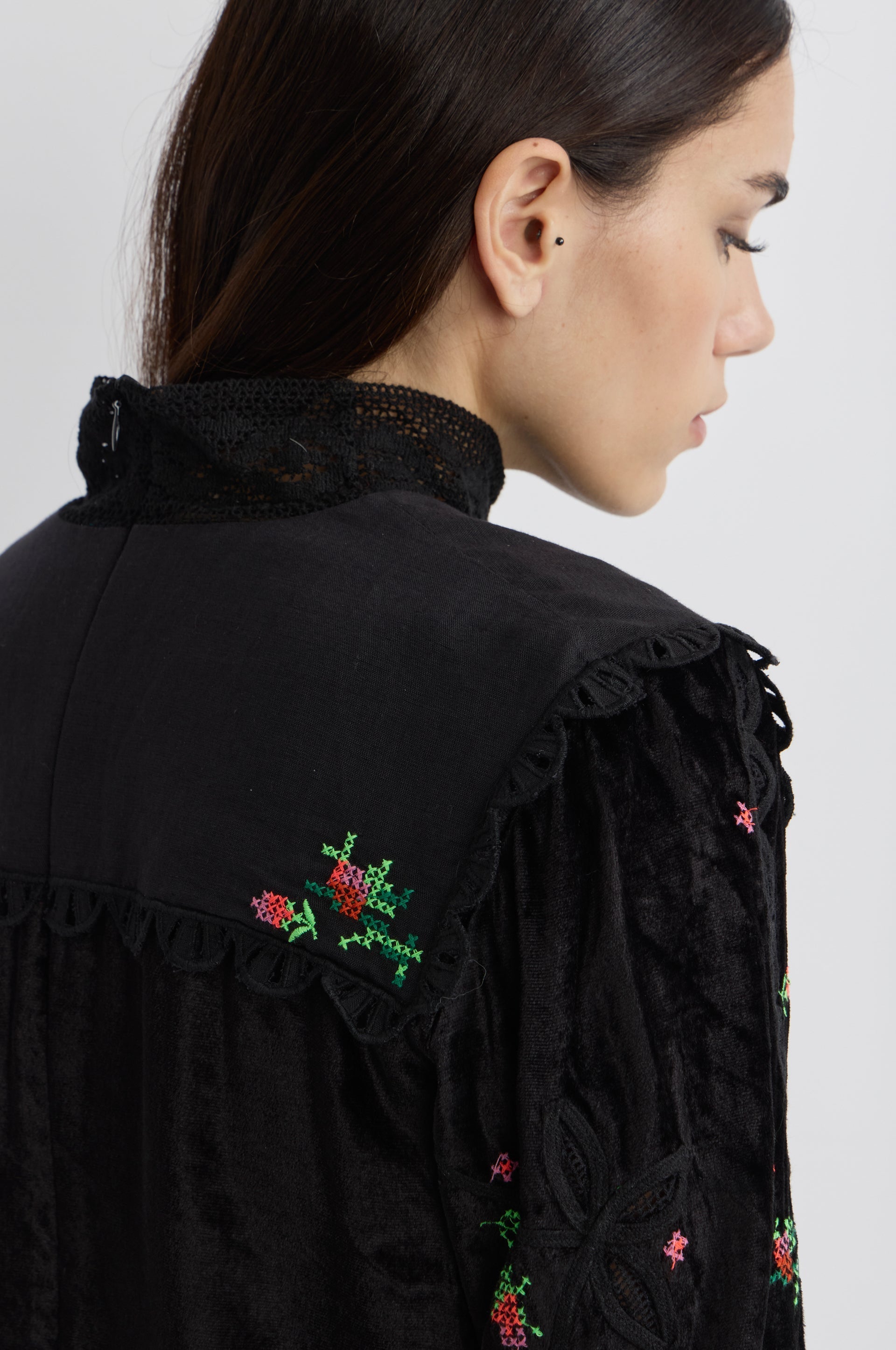 Top Nappe - Noir