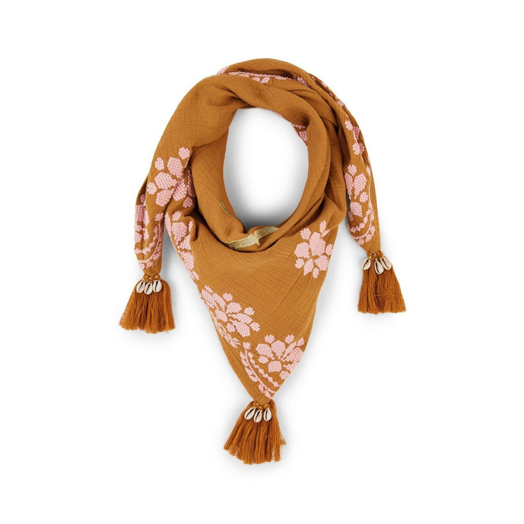 Tassen en Accessoires Medium Sjaal Ocampo - Camel