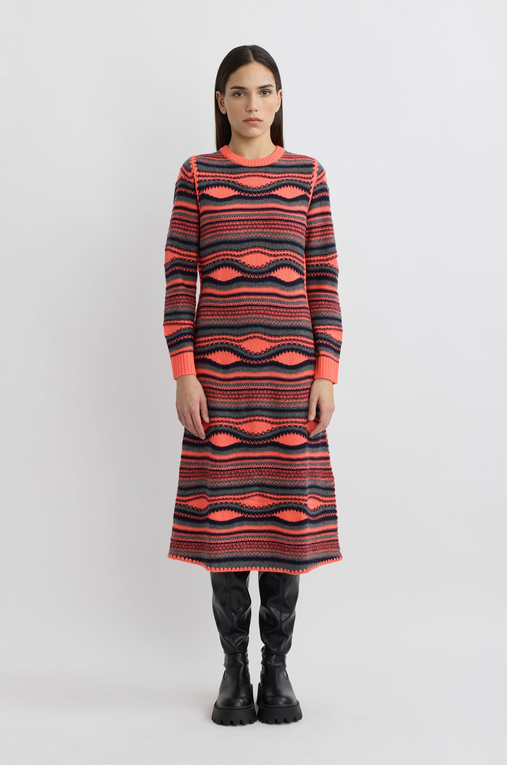Vestido Orla - Rosa