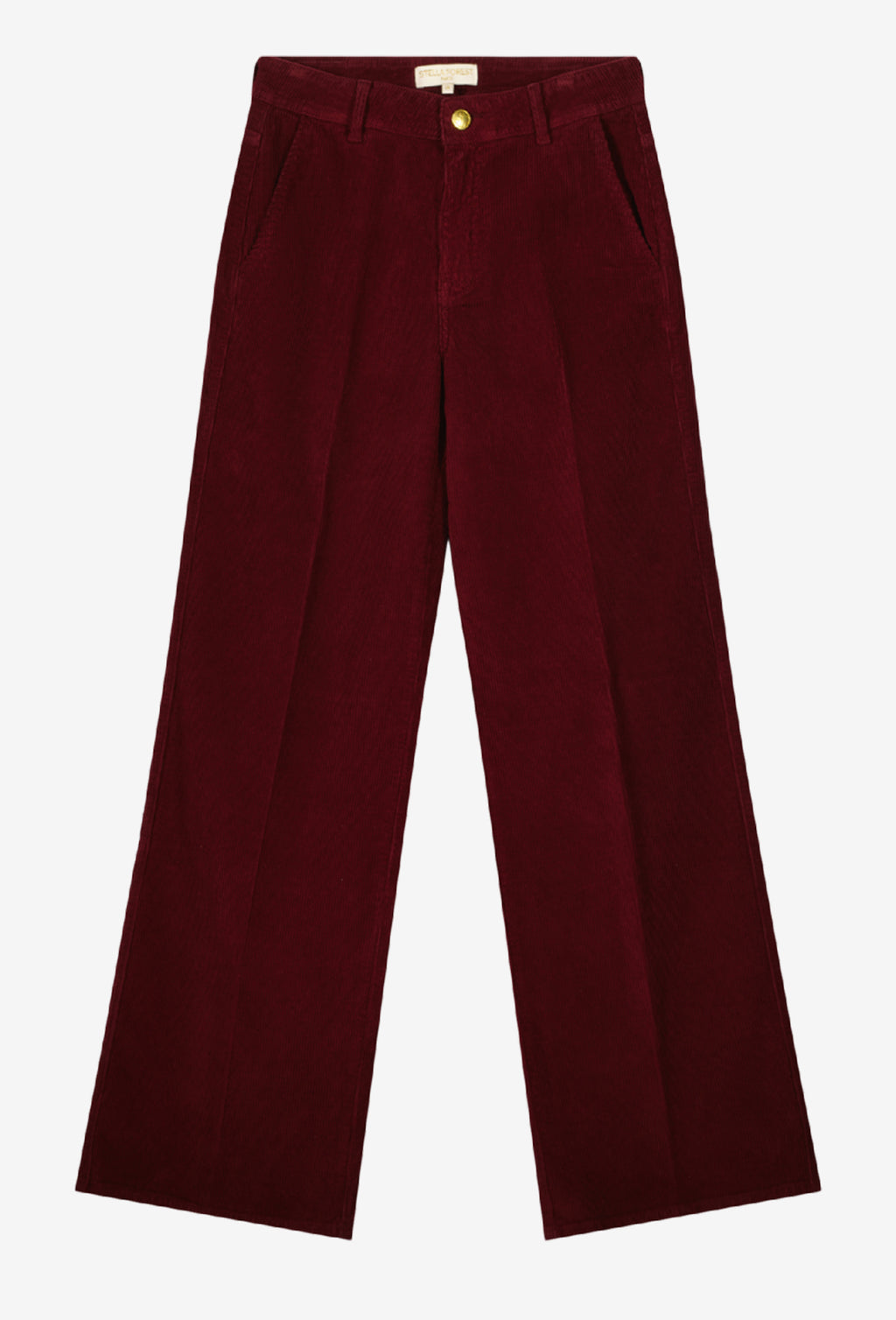 Pantalon Large Indira - Bordeaux