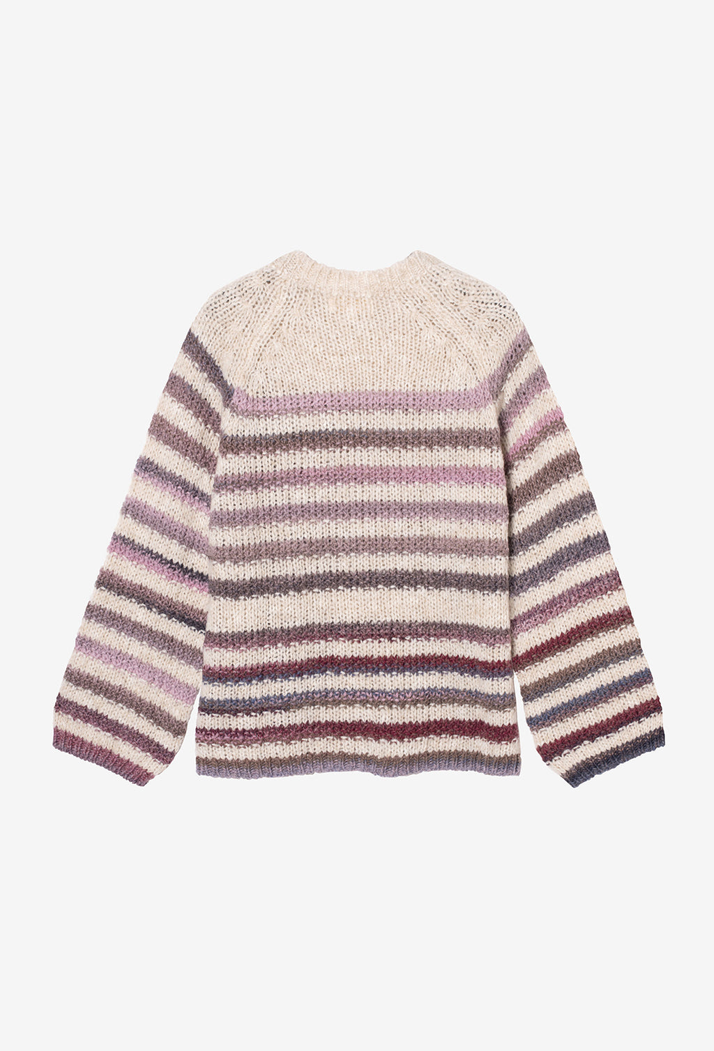 Langarmpullover mit Rundhalsausschnitt Jonae - Rosa