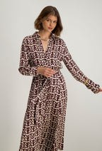 Robe Chemise Longue Azel - Bordeaux