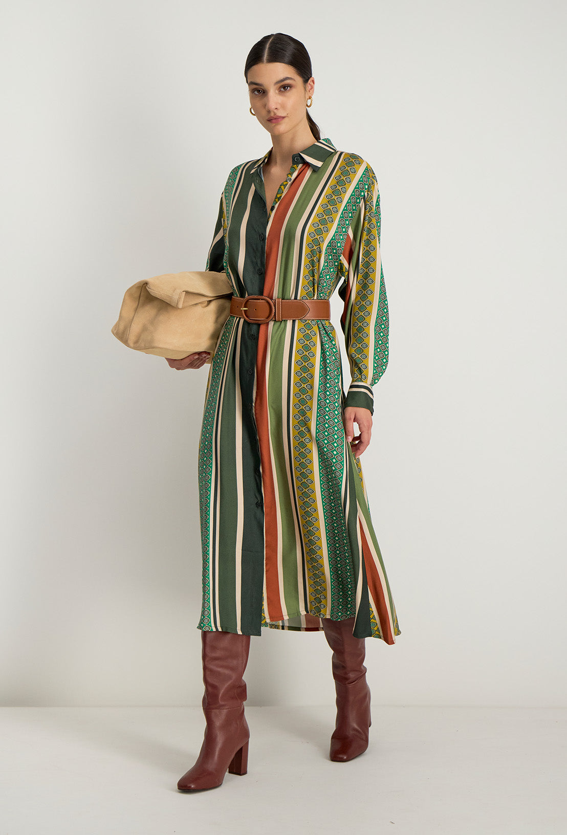 Robe Chemise Longue Neria - Multico