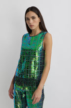 Top Sequins - Tartan 2