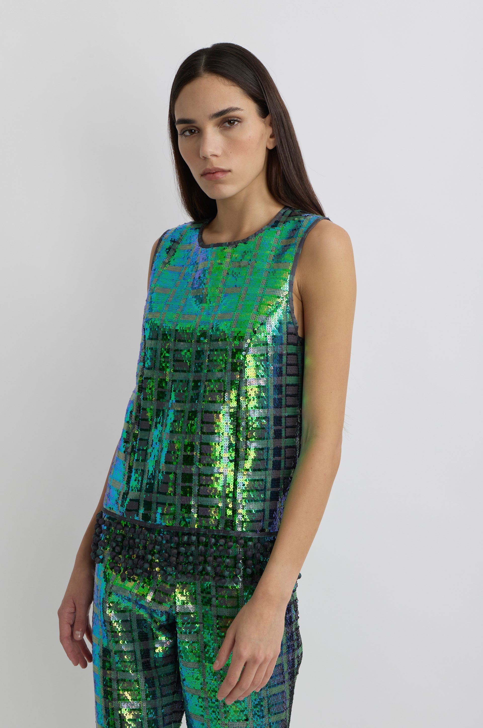 Top Sequins - Tartan 2