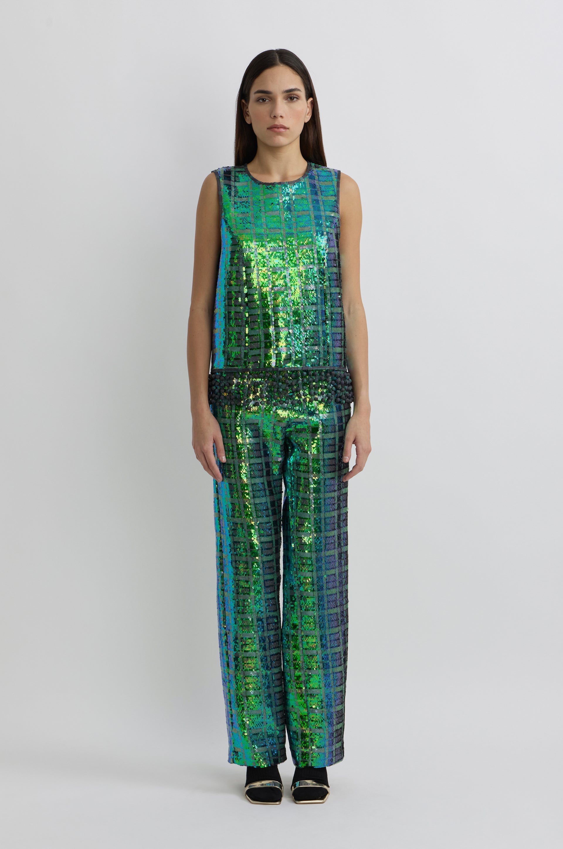 Top Sequins - Tartan 2