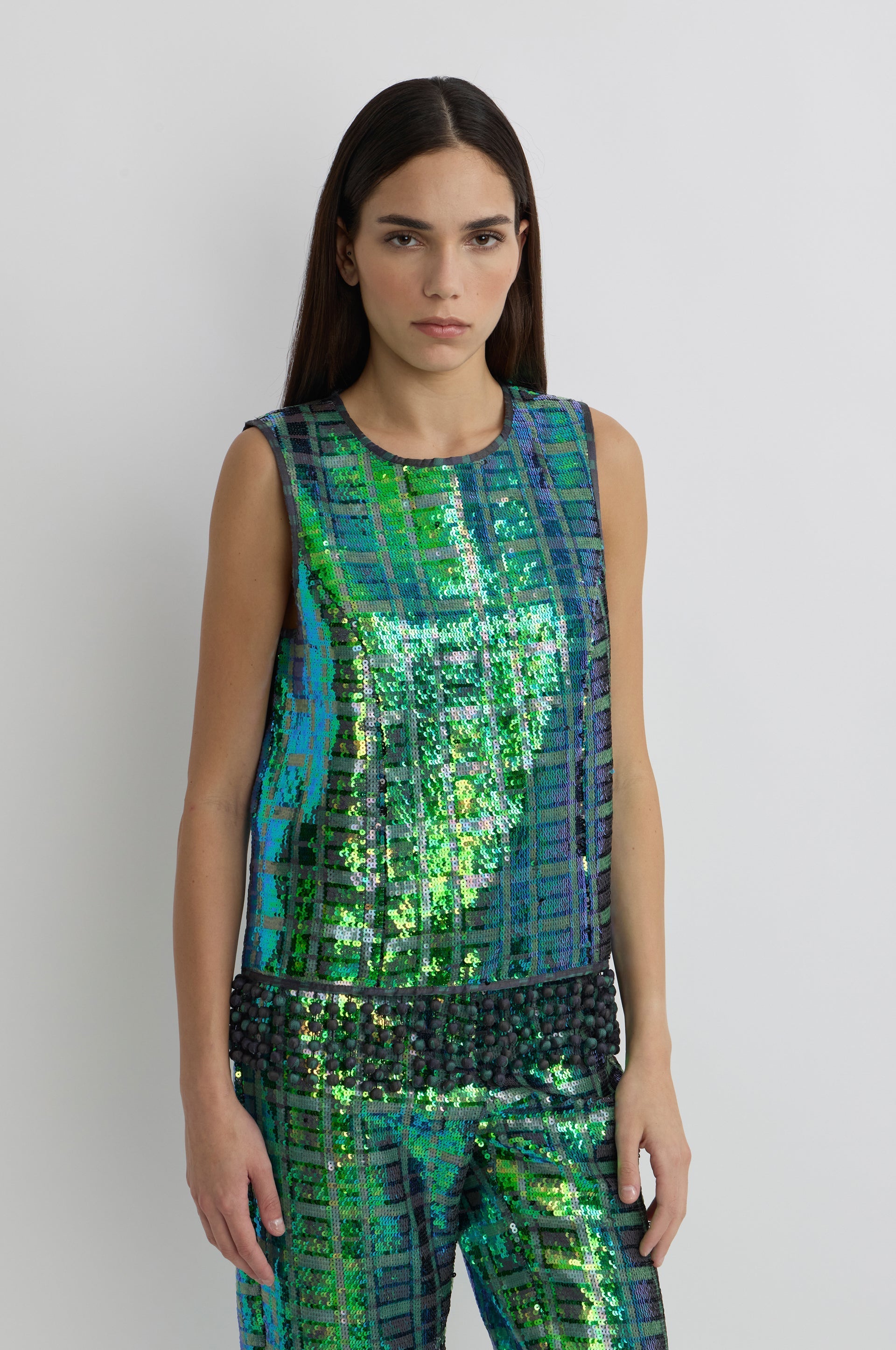 Top Sequins - Tartan 2