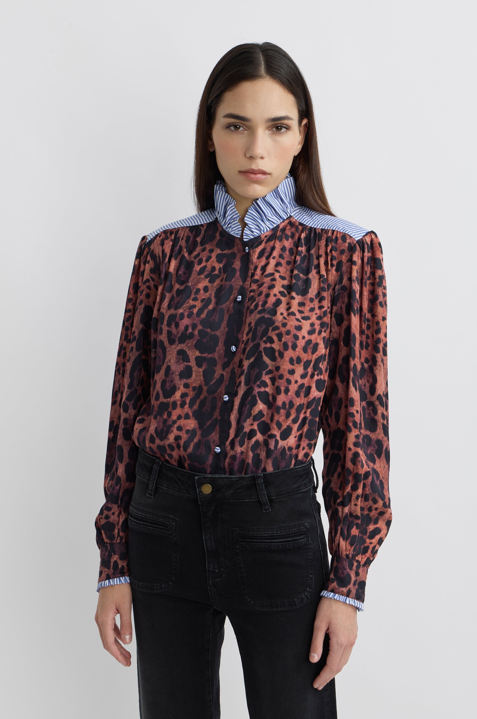 Camisa Print - Fauve