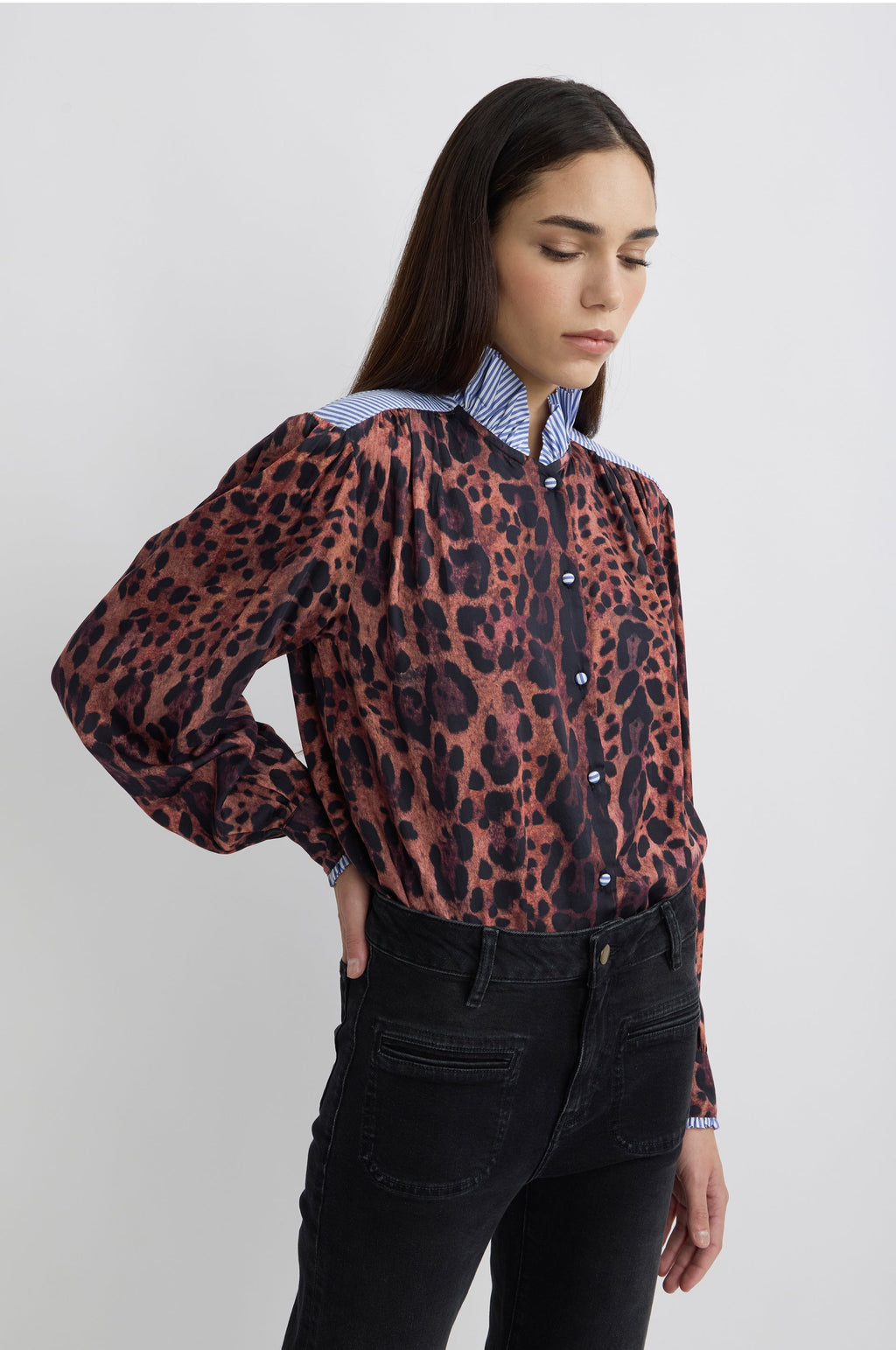 Camisa Print - Fauve