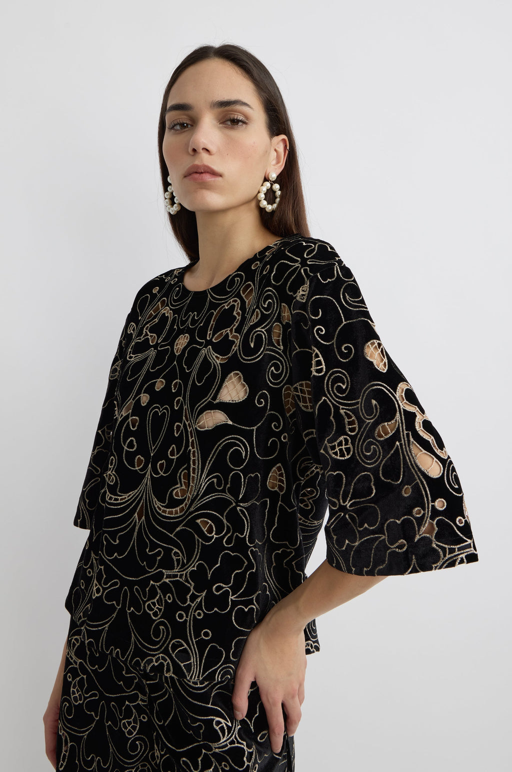 Blusa Suisse - Negro