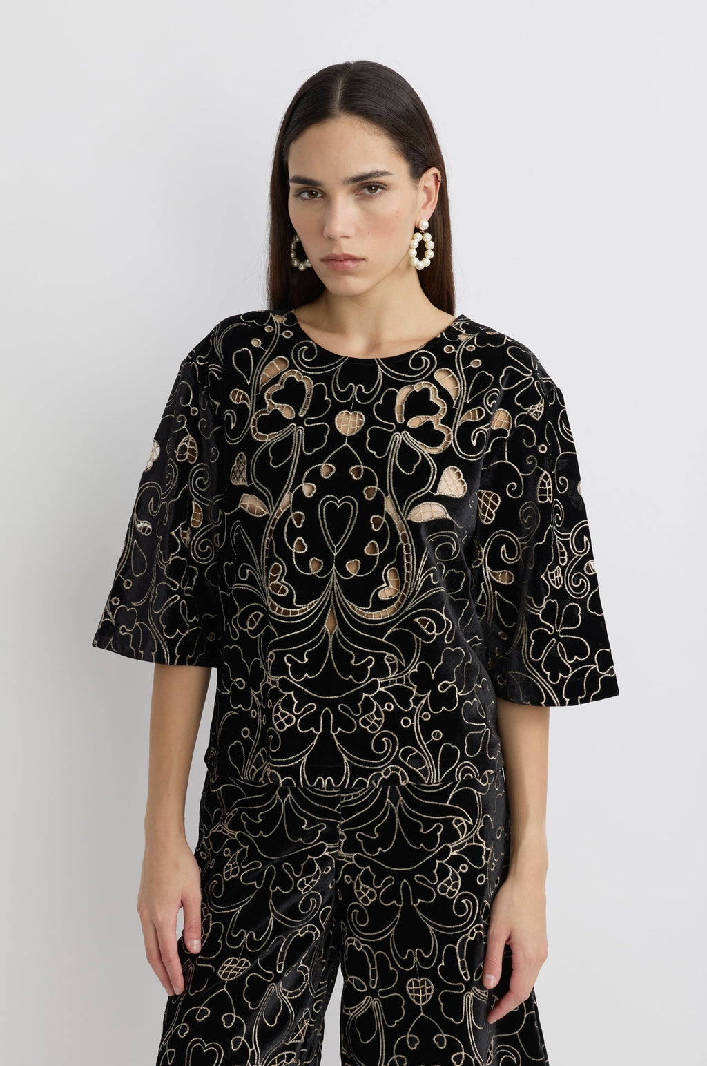 Blusa Suisse - Negro