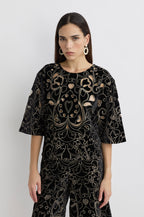 Blusa Suisse - Negro