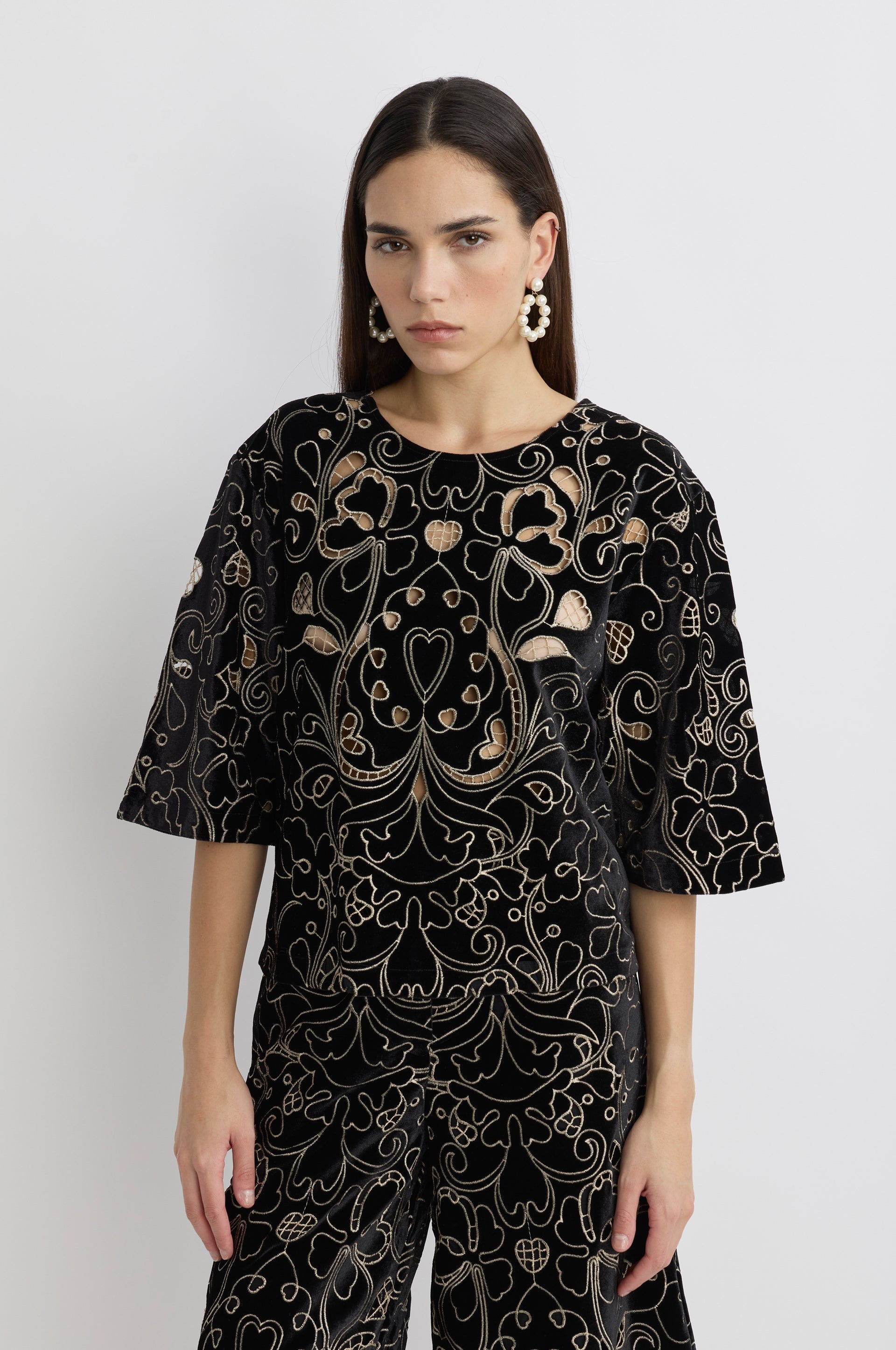 Blusa Suisse - Negro