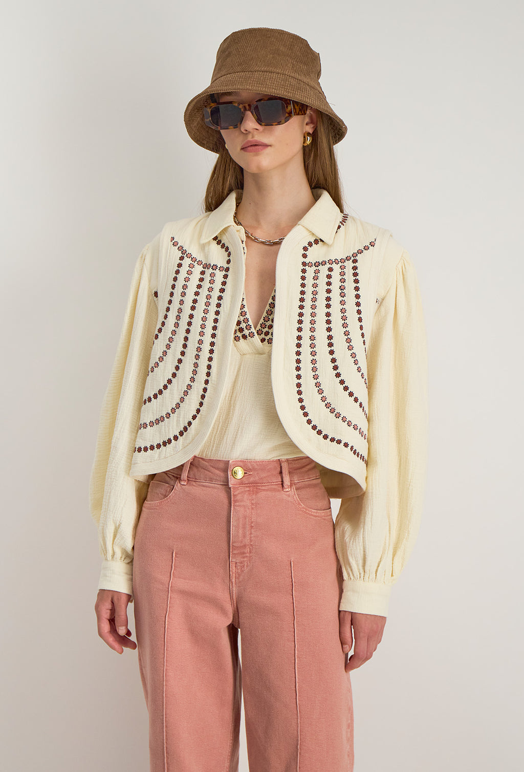 Vest Sm Lois - Kridt