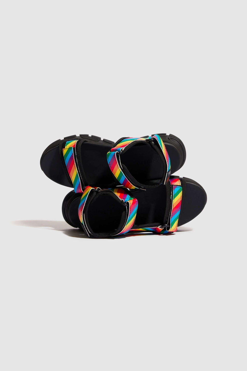 Travis Sandals In Rainbow Leather