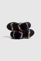 Travis Sandals In Rainbow Leather