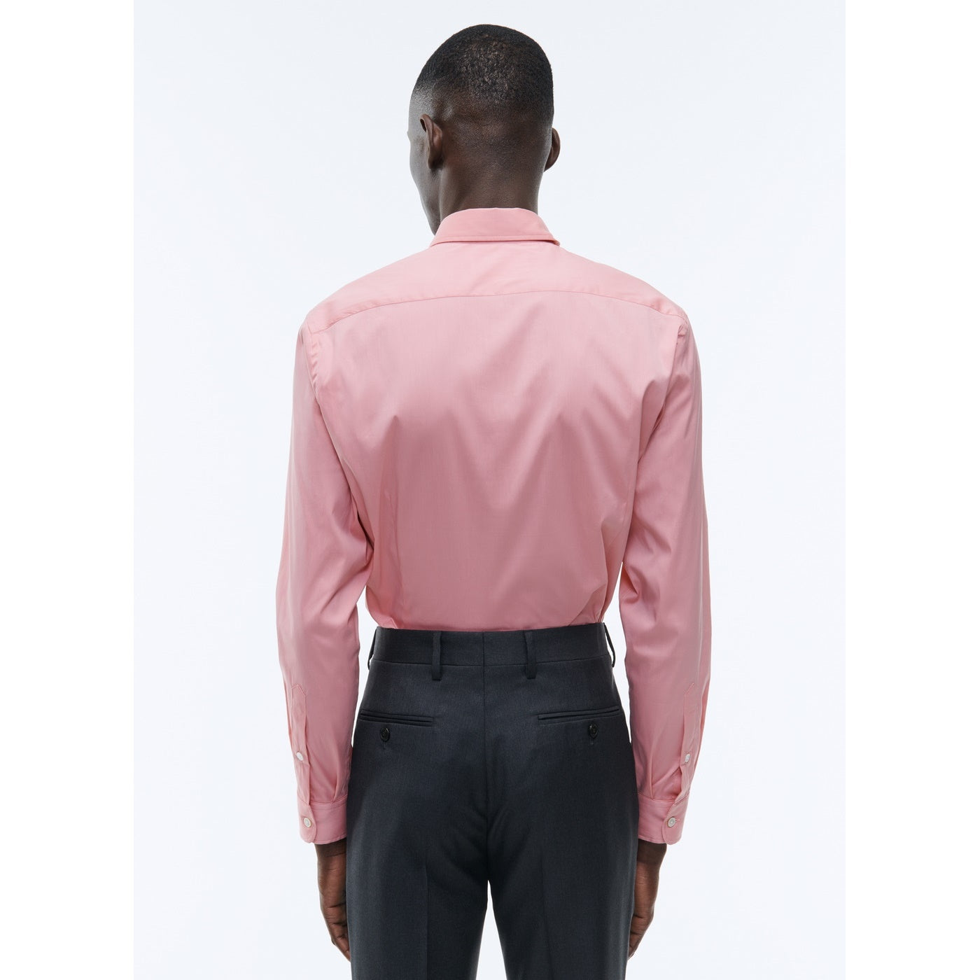 Fursac - Chemise Corail En Popeline De Coton Mélangé - Terre De Sienne - Homme