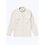 Fursac - Cotton Flannel Shirt - Natural - Men