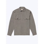 Fursac - Camisa recta de algodón cepillado orgánico
