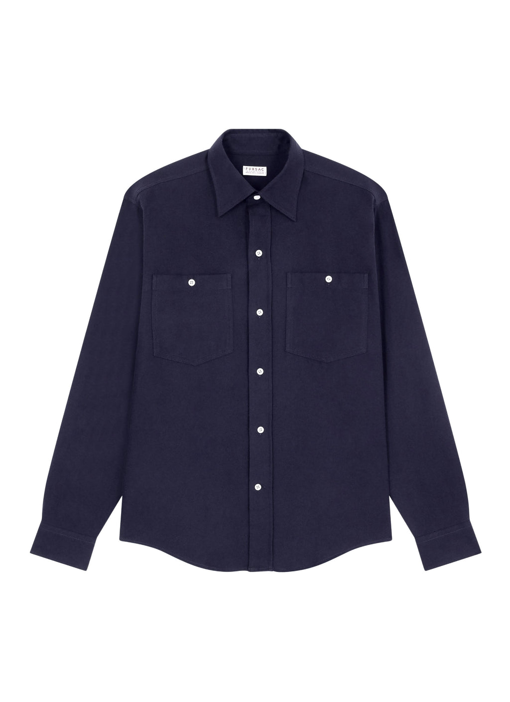 Camicia in Flangella - Blu Marino