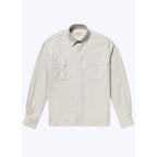 Fursac - Surchemise Beige En Flanelle De Coton - Beige