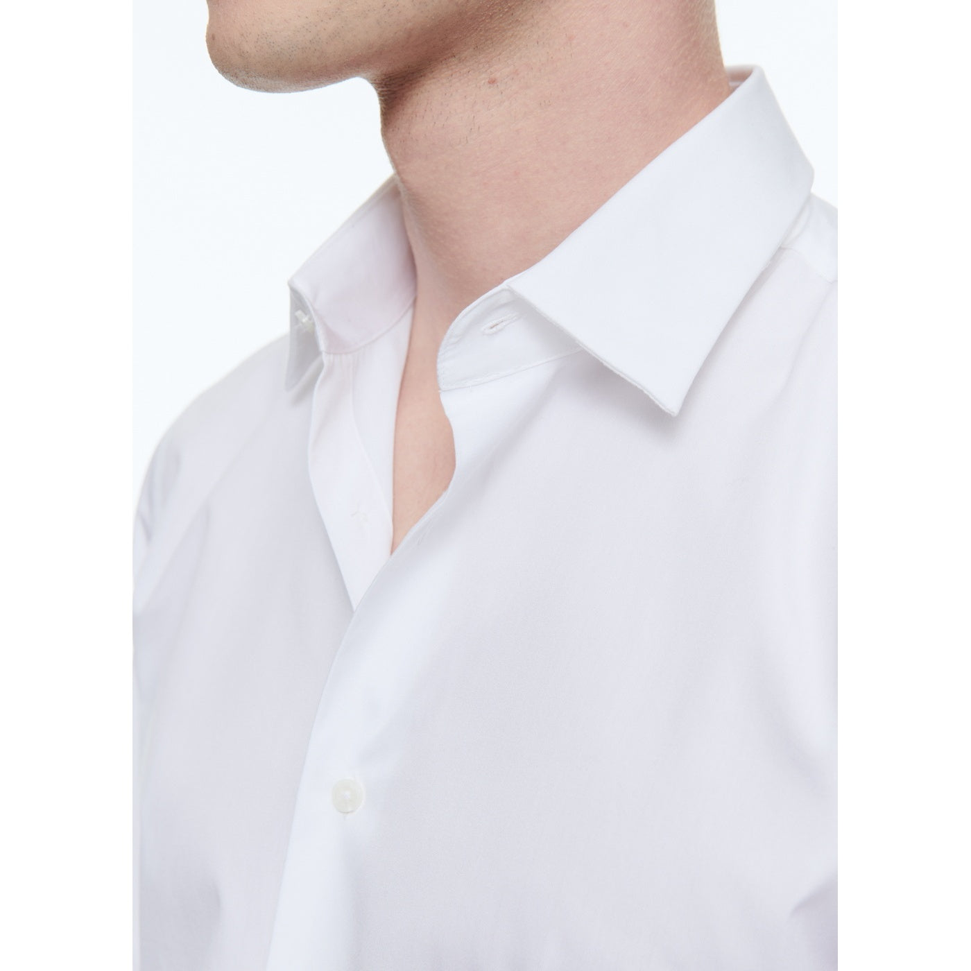 Fursac - White Cotton Twill Shirt - White