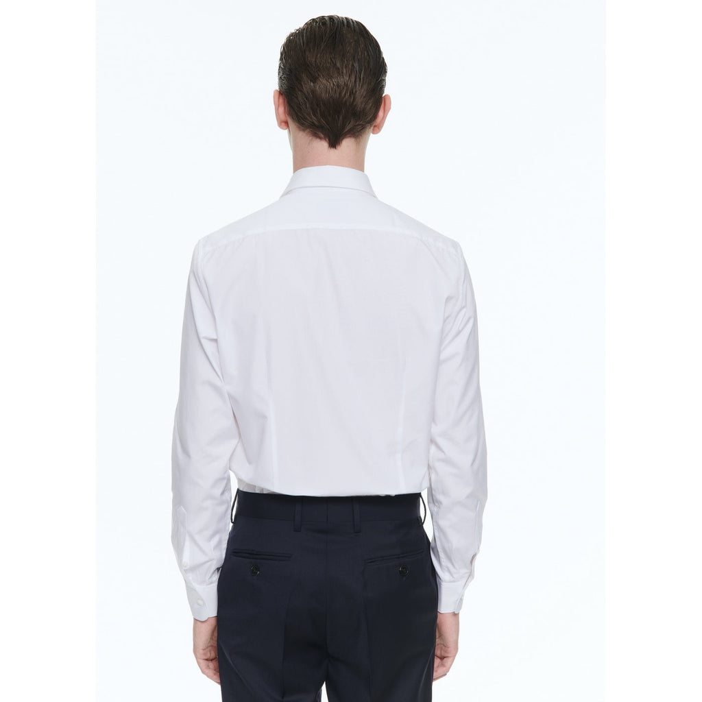Fursac - White Cotton Twill Shirt - White