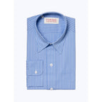Fursac - Striped Shirt In Cotton Poplin