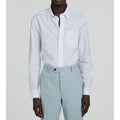 Fursac - Chemise Blanche En Oxford De Coton - Blanc