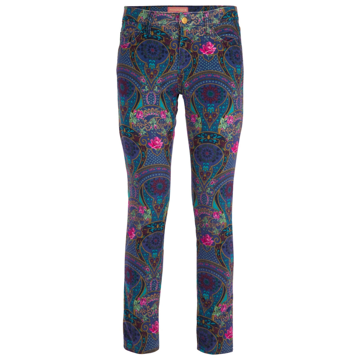 Pantalones Pan De Terciopelo Estampados - Primavera