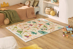 Happy - Tapis D'Intérieur - Polyester Imprimé - Beige