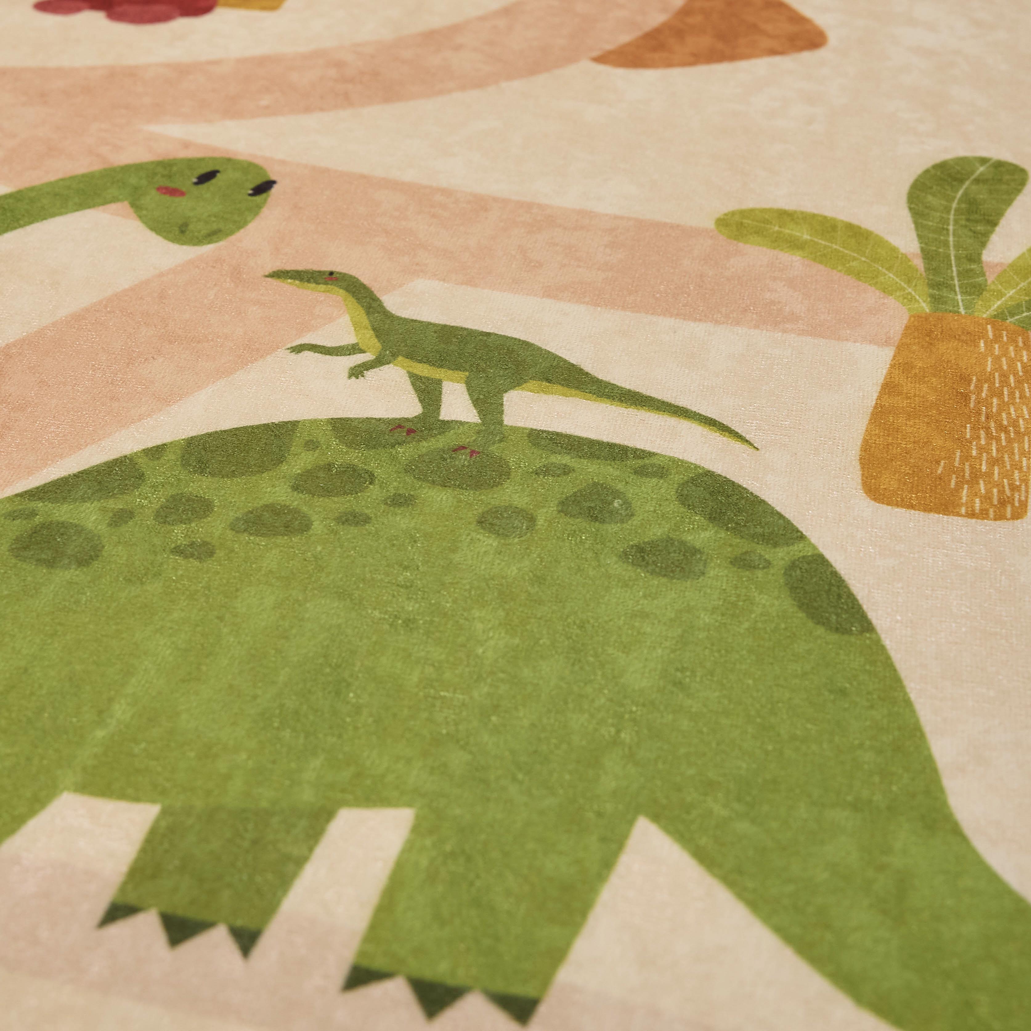 Happy - Tapis D'Intérieur - Polyester Imprimé - Beige