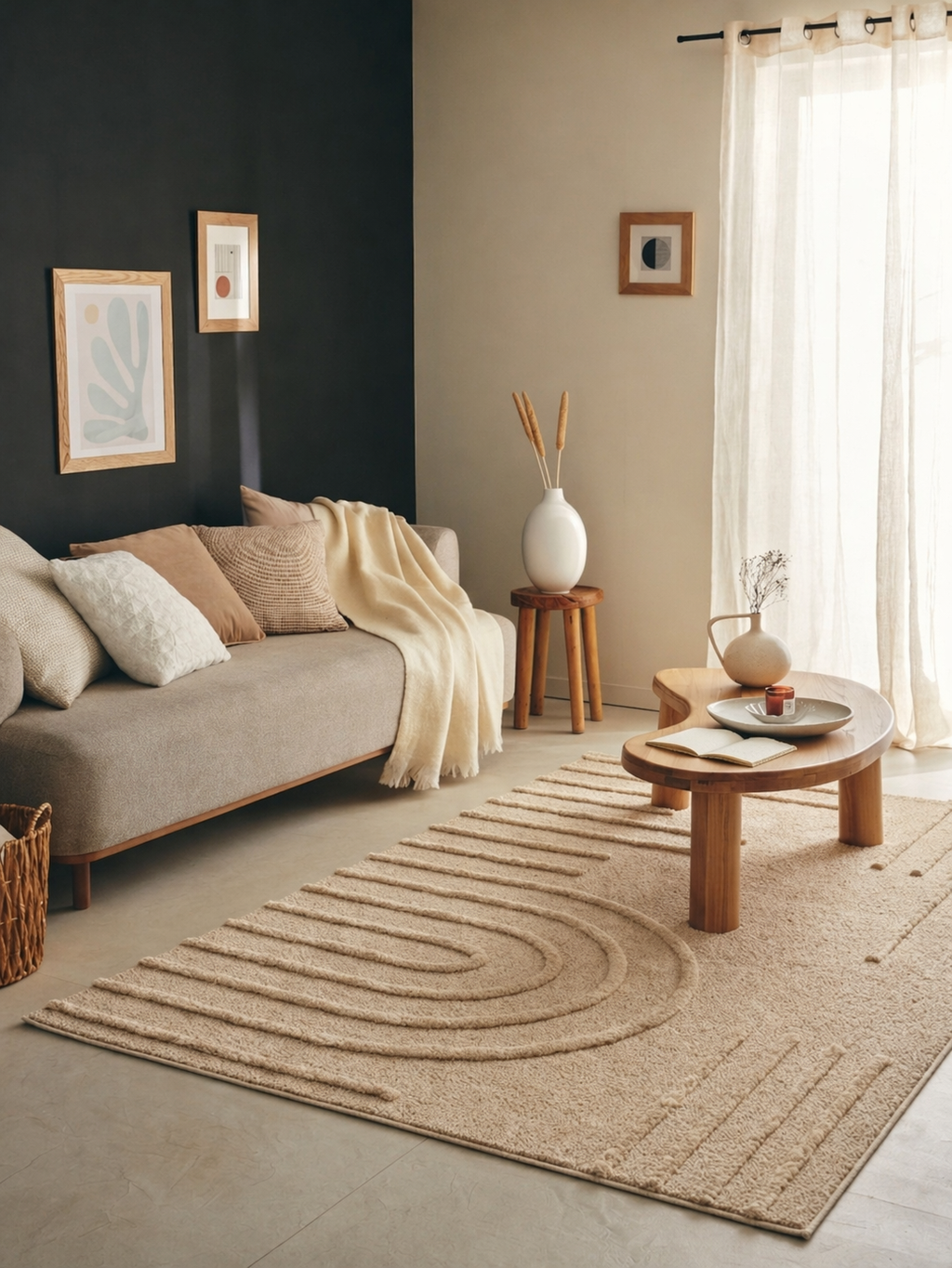 Harmonie - Tapis D'Intérieur - Polypropylène - Beige