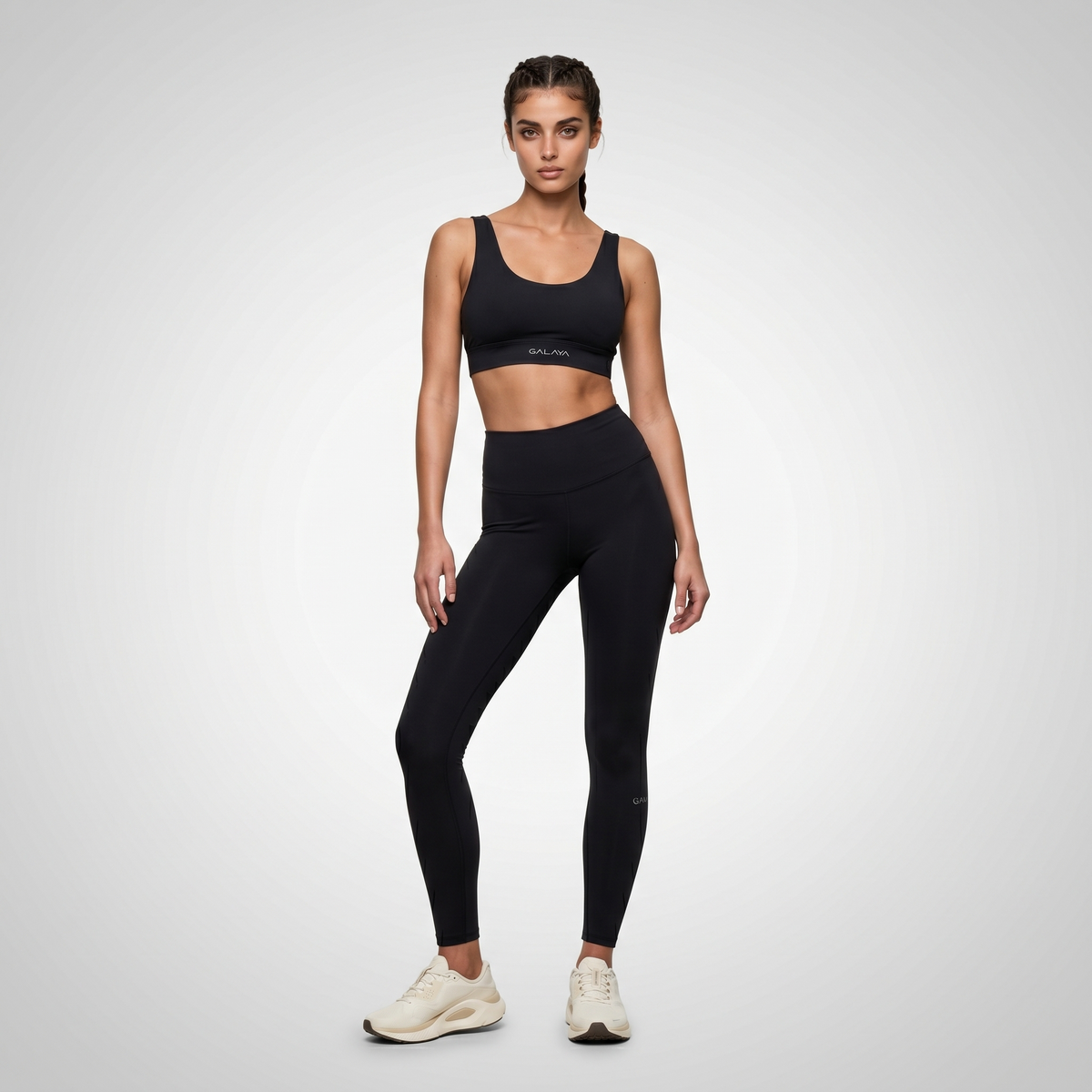 Legging De Sport Femme Harmonie – Taille Haute – Yoga & Pilates