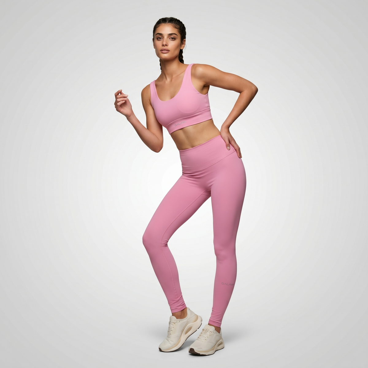 Legging De Sport Femme Harmonie – Taille Haute – Yoga & Pilates