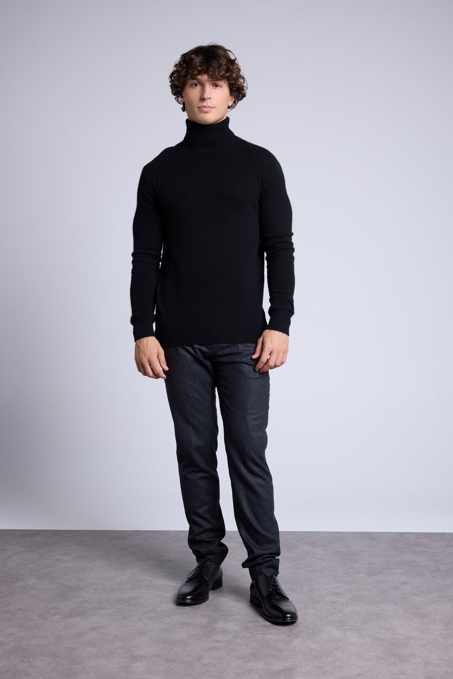 Jersey de Cuello Alto Harry - Negro - Hombre