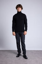 Jersey de Cuello Alto Harry - Negro - Hombre