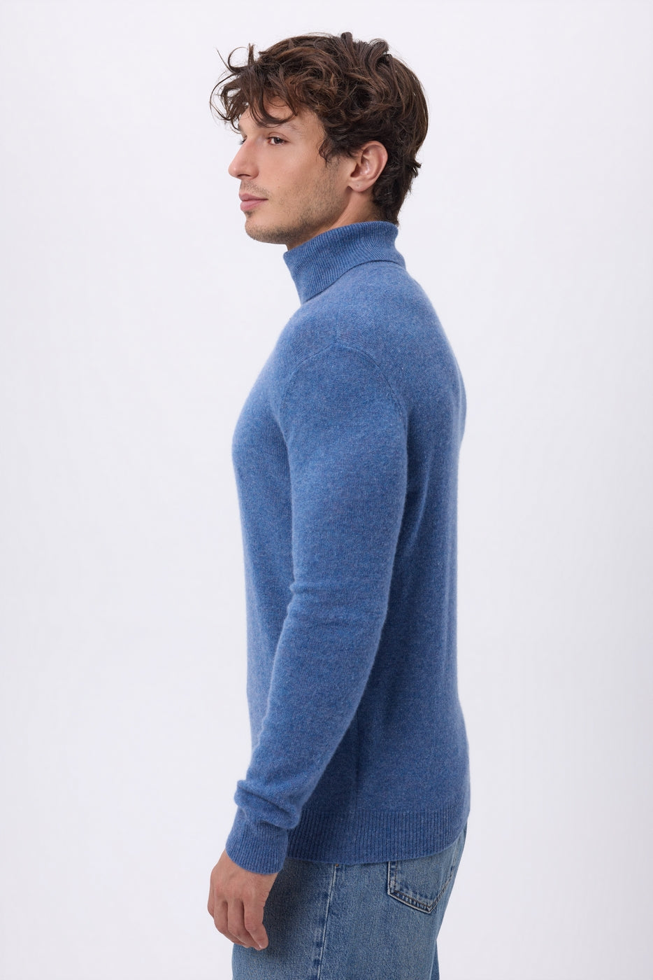 Cuello alto Harry - Azul vaquero - Hombre