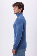 Cuello alto Harry - Azul vaquero - Hombre
