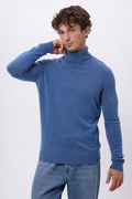 Cuello alto Harry - Azul vaquero - Hombre