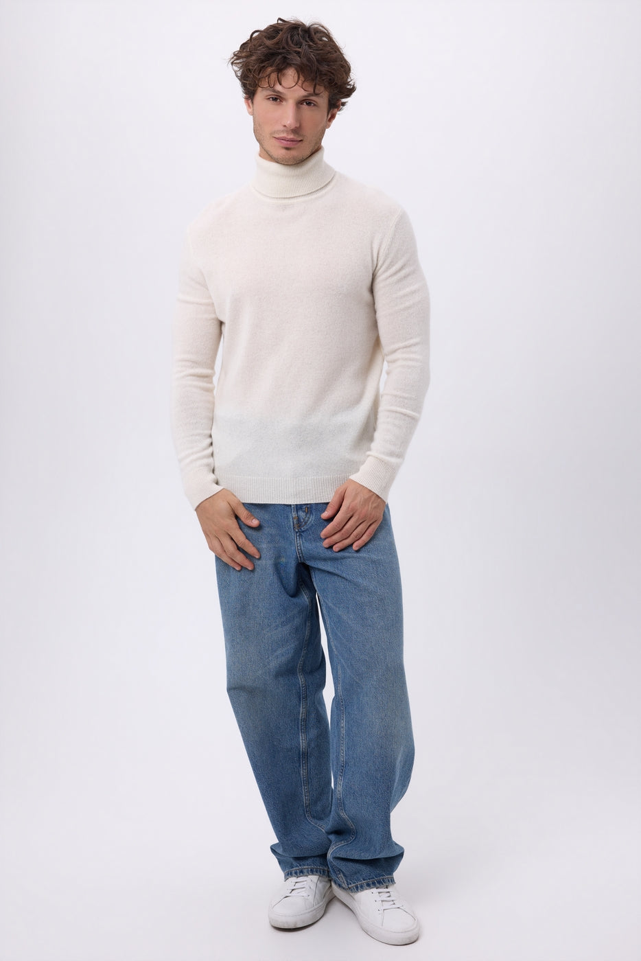 Col Roule Harry - Blanc - Homme