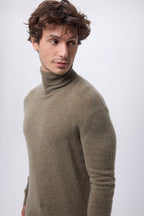 Col Roule Harry - Khaki Chine - Homme