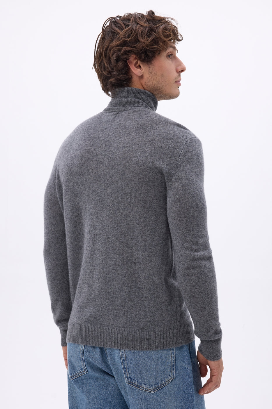 Col Roule Harry - Gris Fonce - Homme
