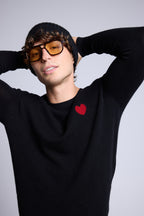Berretto Unisex Hat - Nero - Unisex - 100% Cashmere
