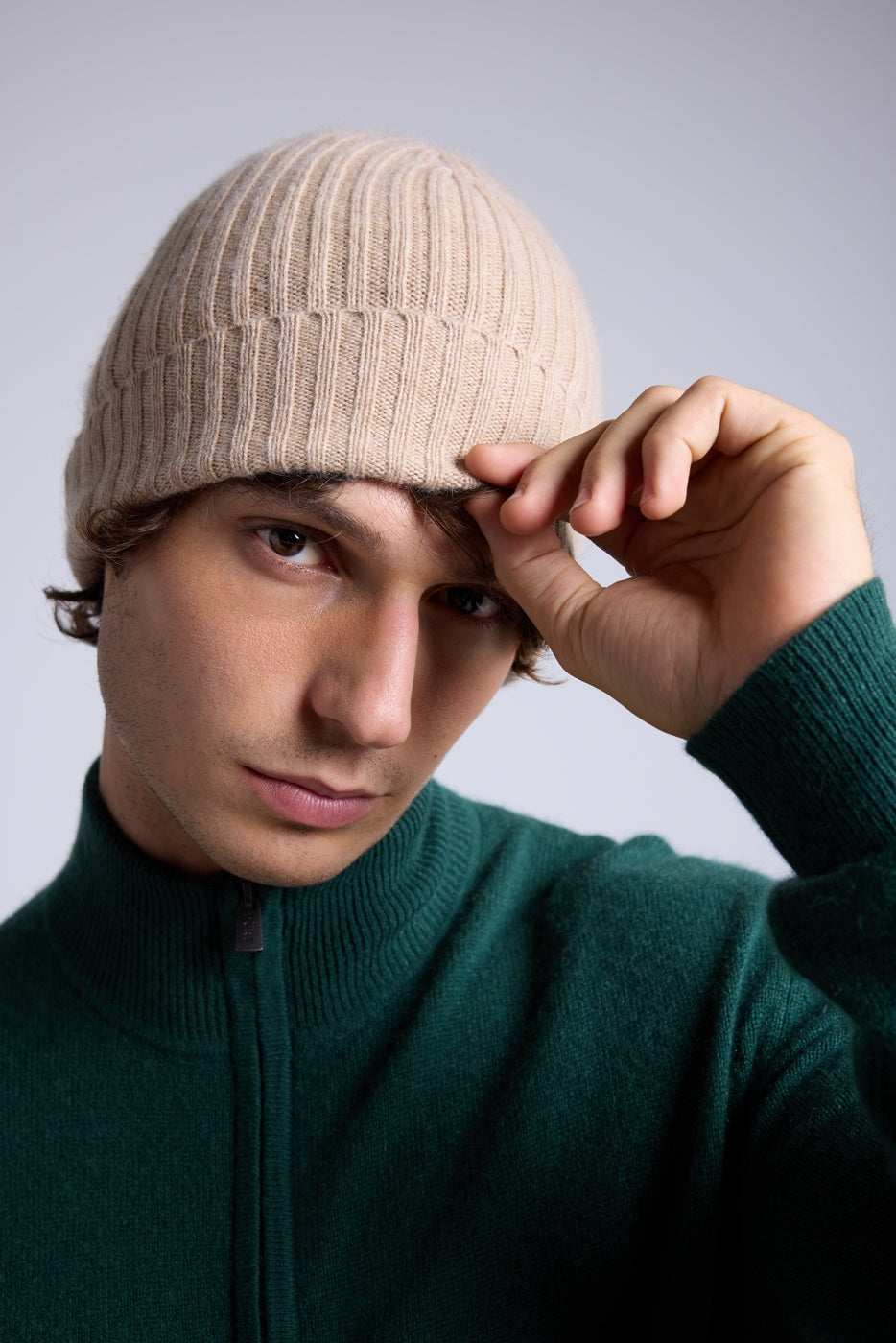 Bonnet Unisexe Hat - Beige Creme - Mixte