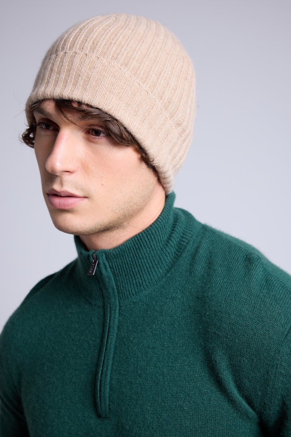 Bonnet Unisexe Hat - Beige Creme - Mixte