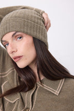 Bonnet Hat - Khaki Chine - Mixte